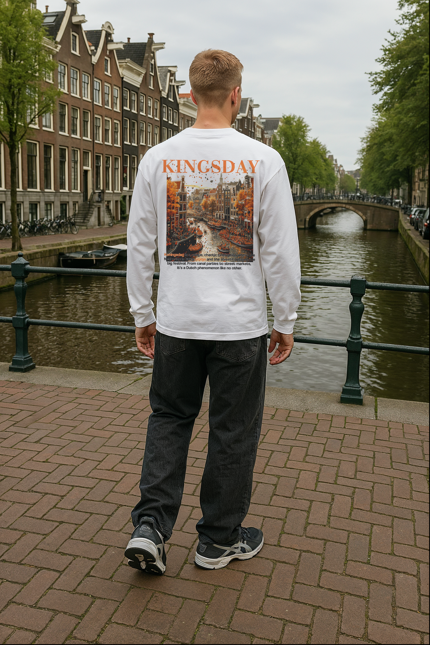 'Kingsday City' Longsleeve shirt
