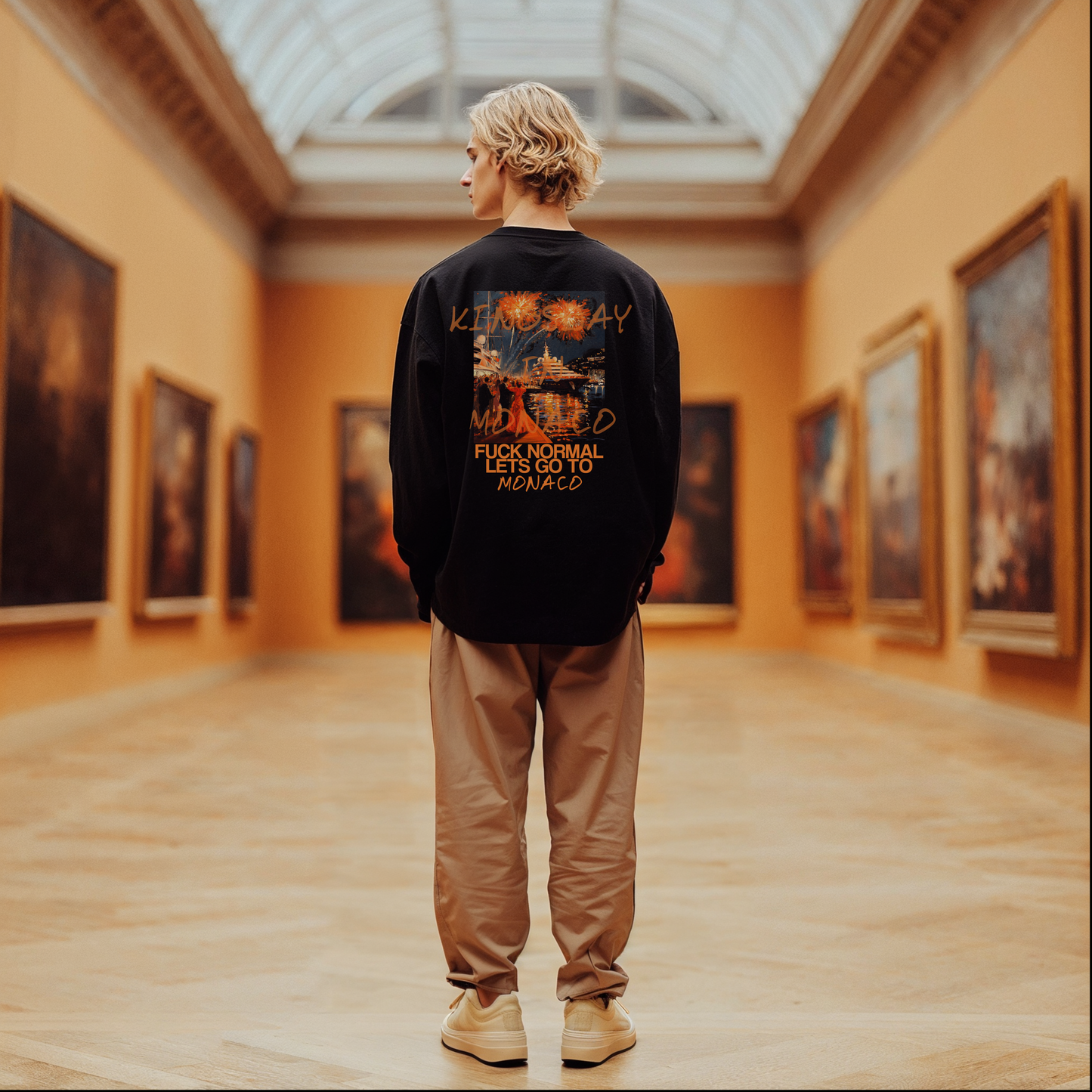 'Kingsday in Monaco' Longsleeve shirt