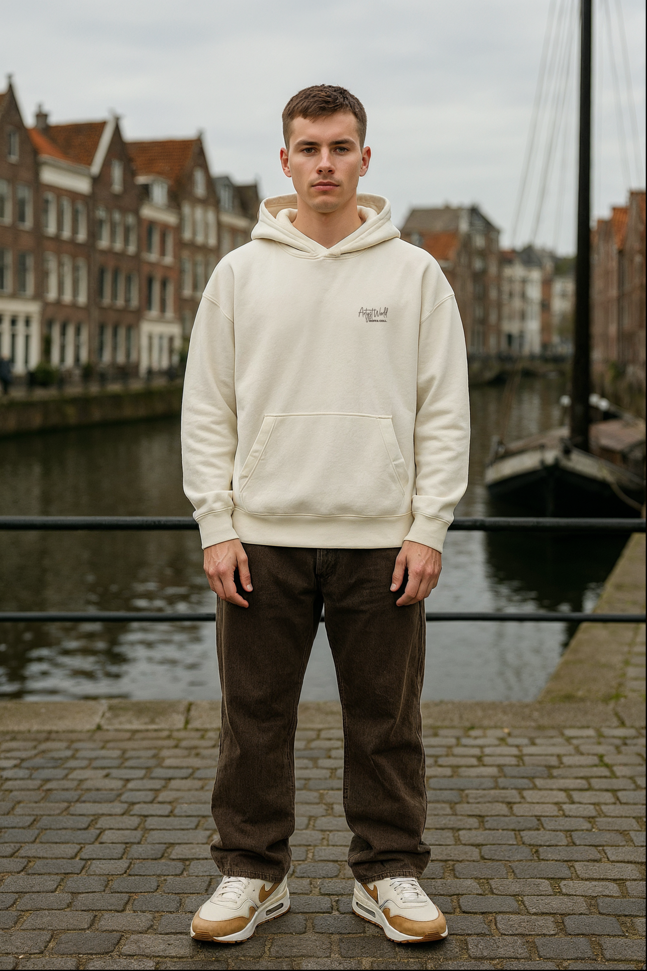 'Rotterdam-West Modern' Oversized Hoodie