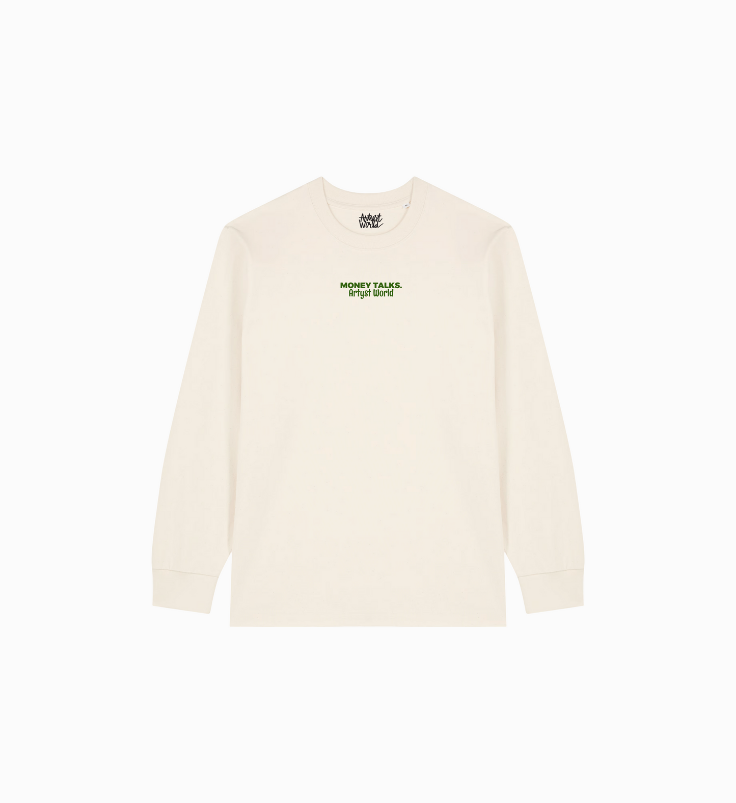 'Money Talks.' Longsleeve shirt