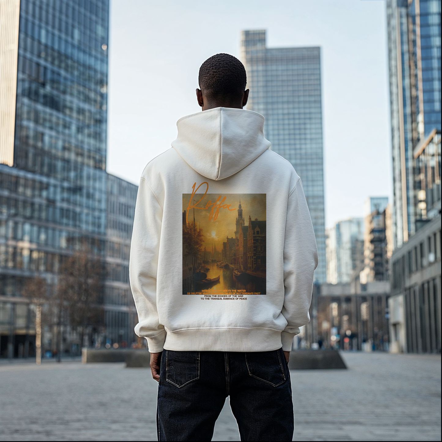 'Roffa Kingsday Special' Oversized Heavy Zip Hoodie