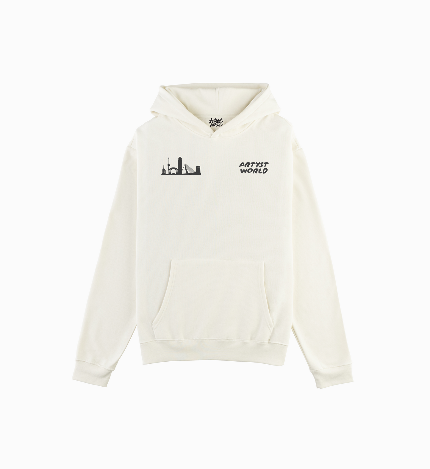 'Roffa v2 Zwart-Wit' Oversized Hoodie
