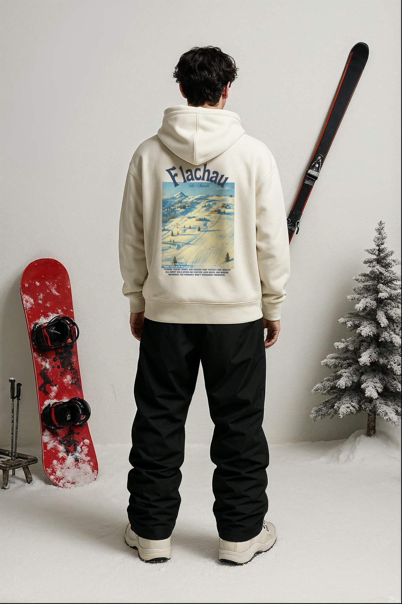 'Flachau v2' Oversized Hoodie