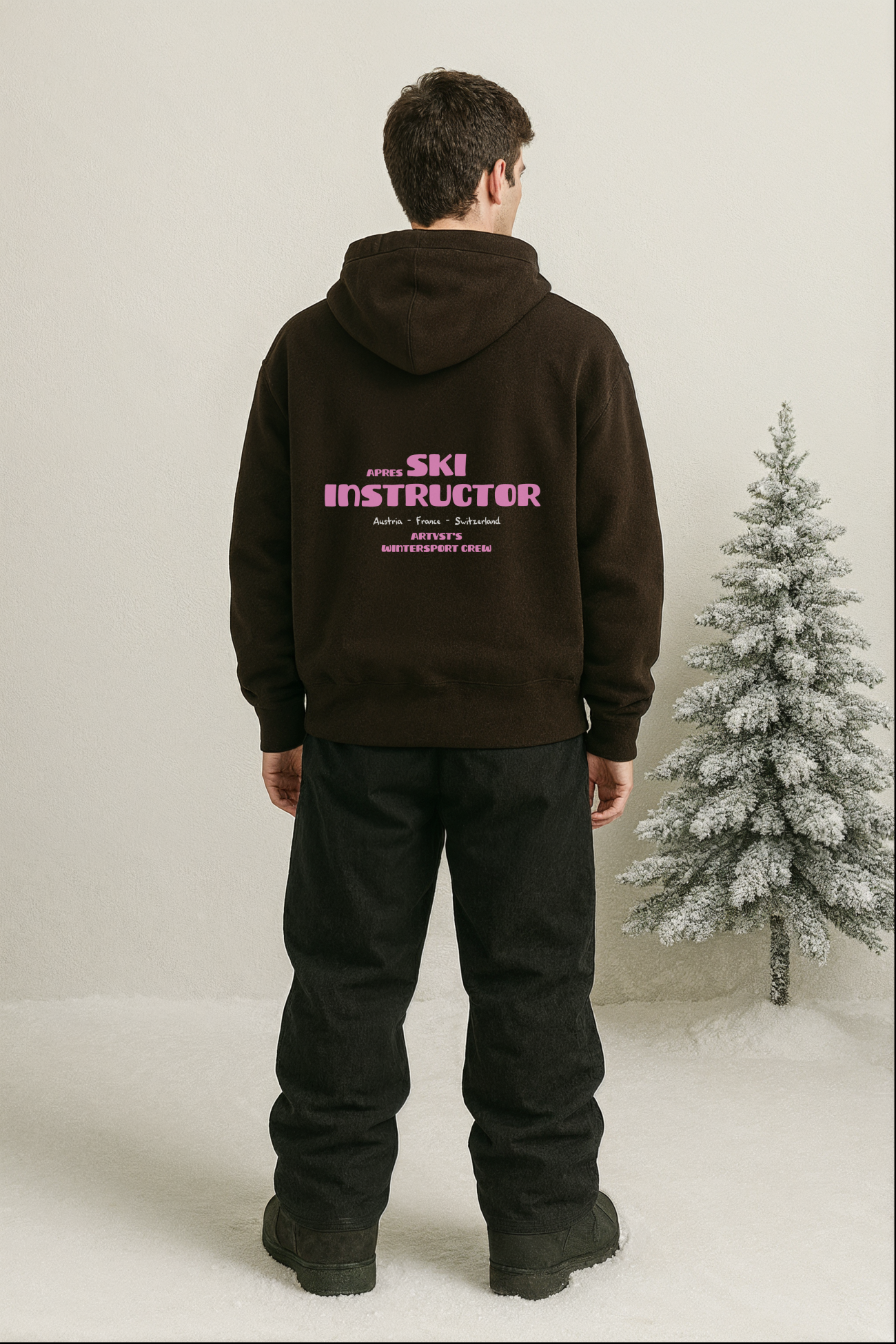 'Apres Ski Instructor' Oversized Hoodie