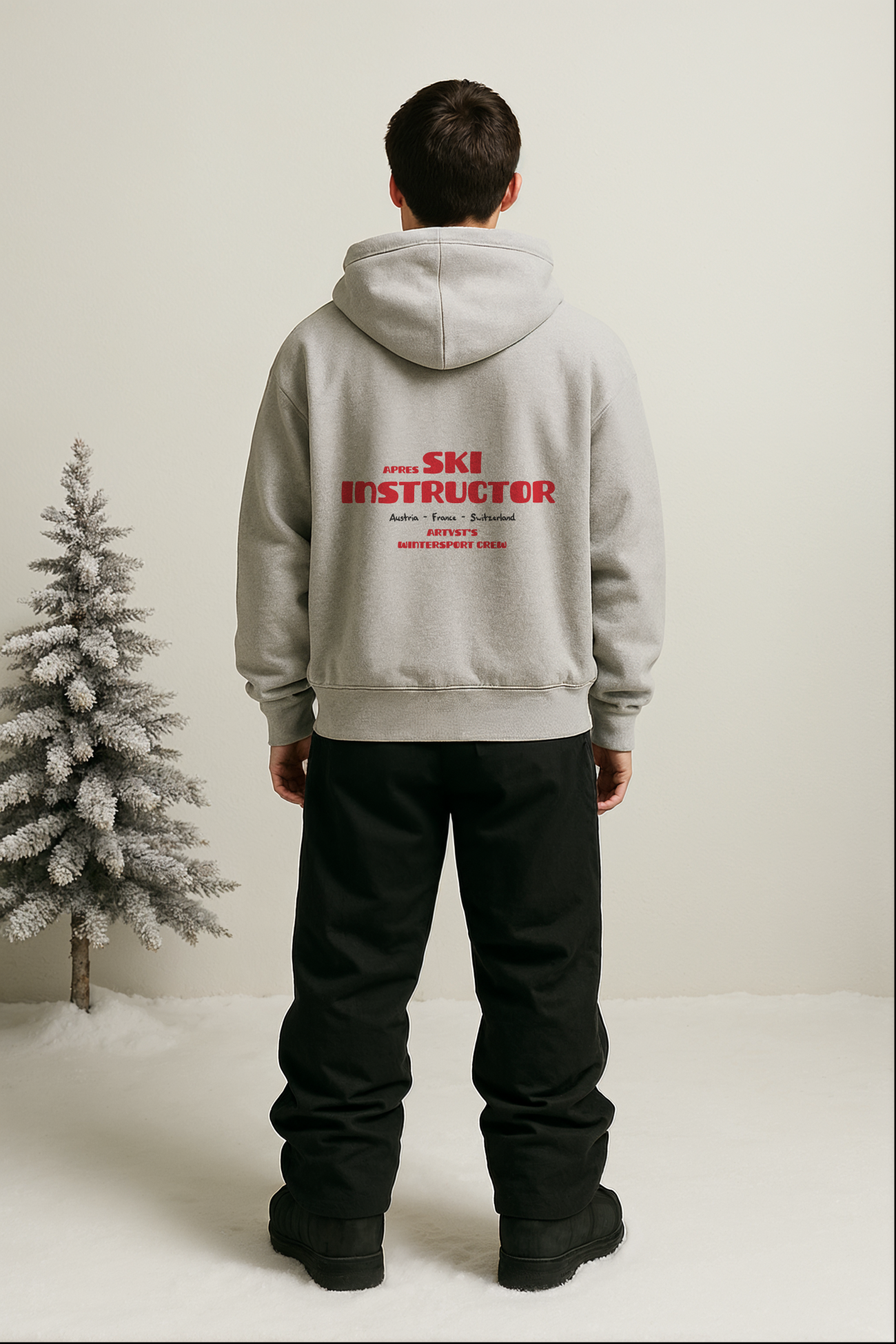 'Apres Ski Instructor' Oversized Hoodie