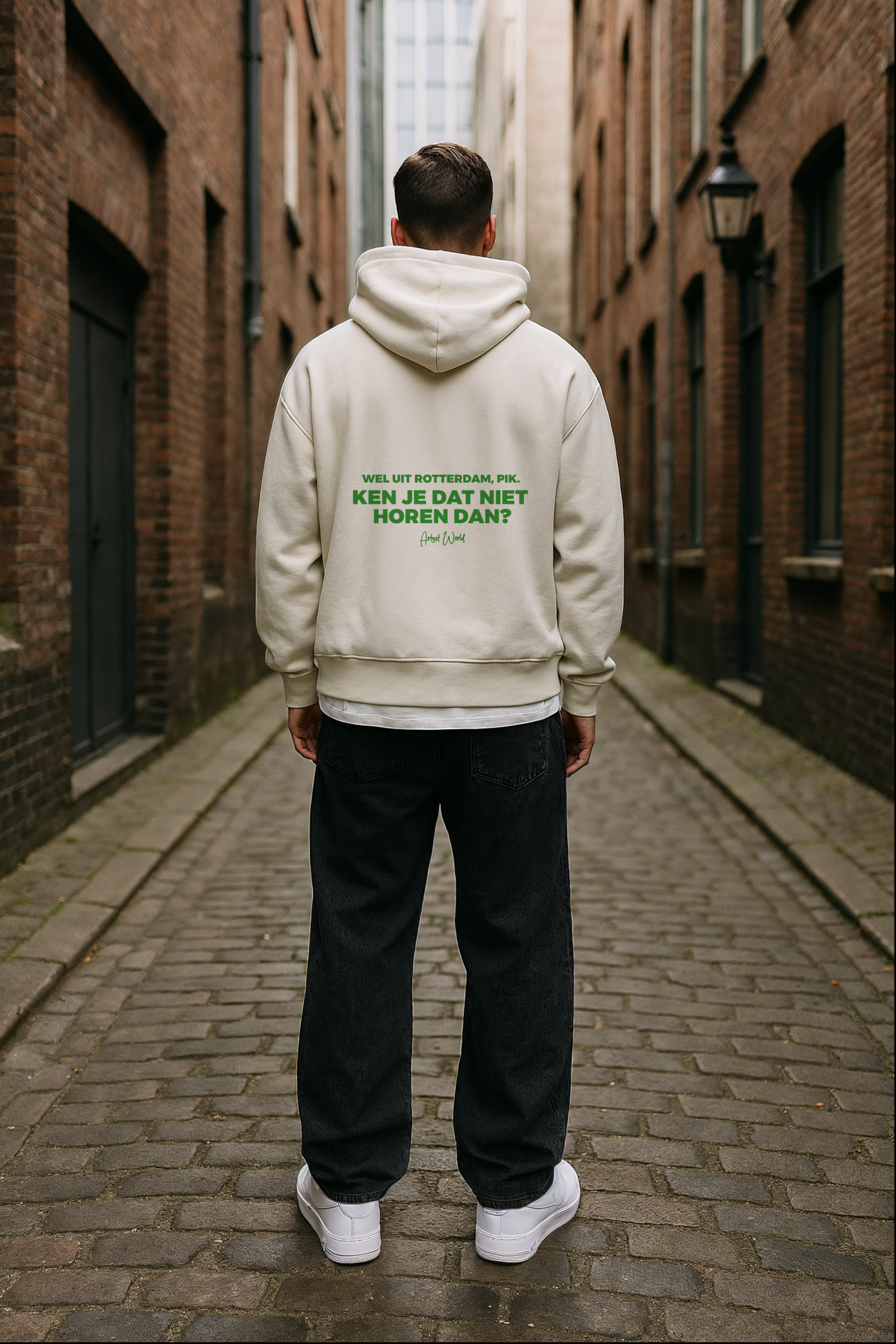 'Ken je dat niet horen dan?' Oversized Hoodie