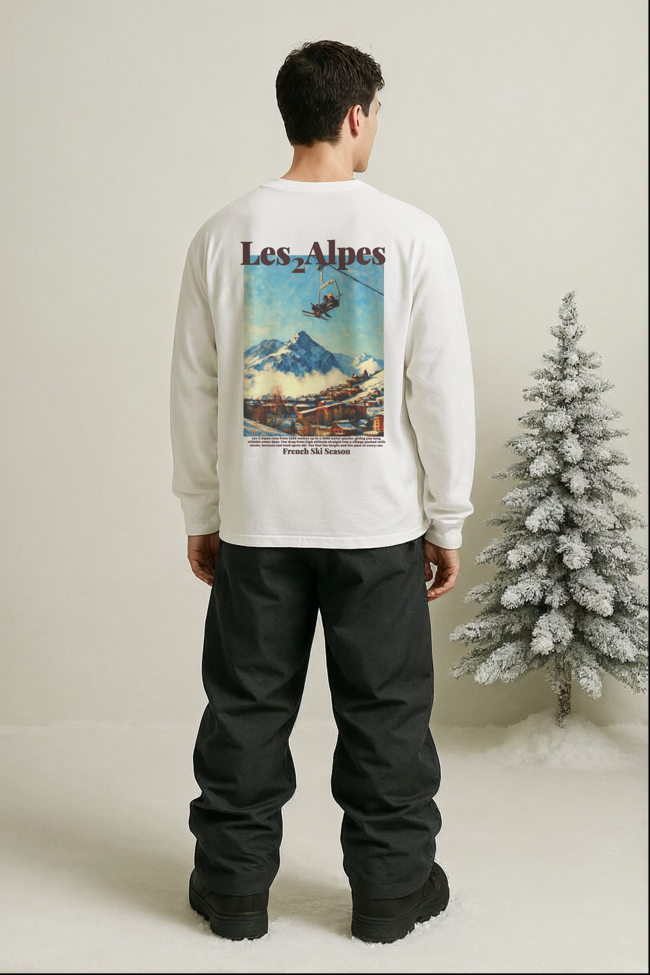 'Les2Alpes' Longsleeve shirt