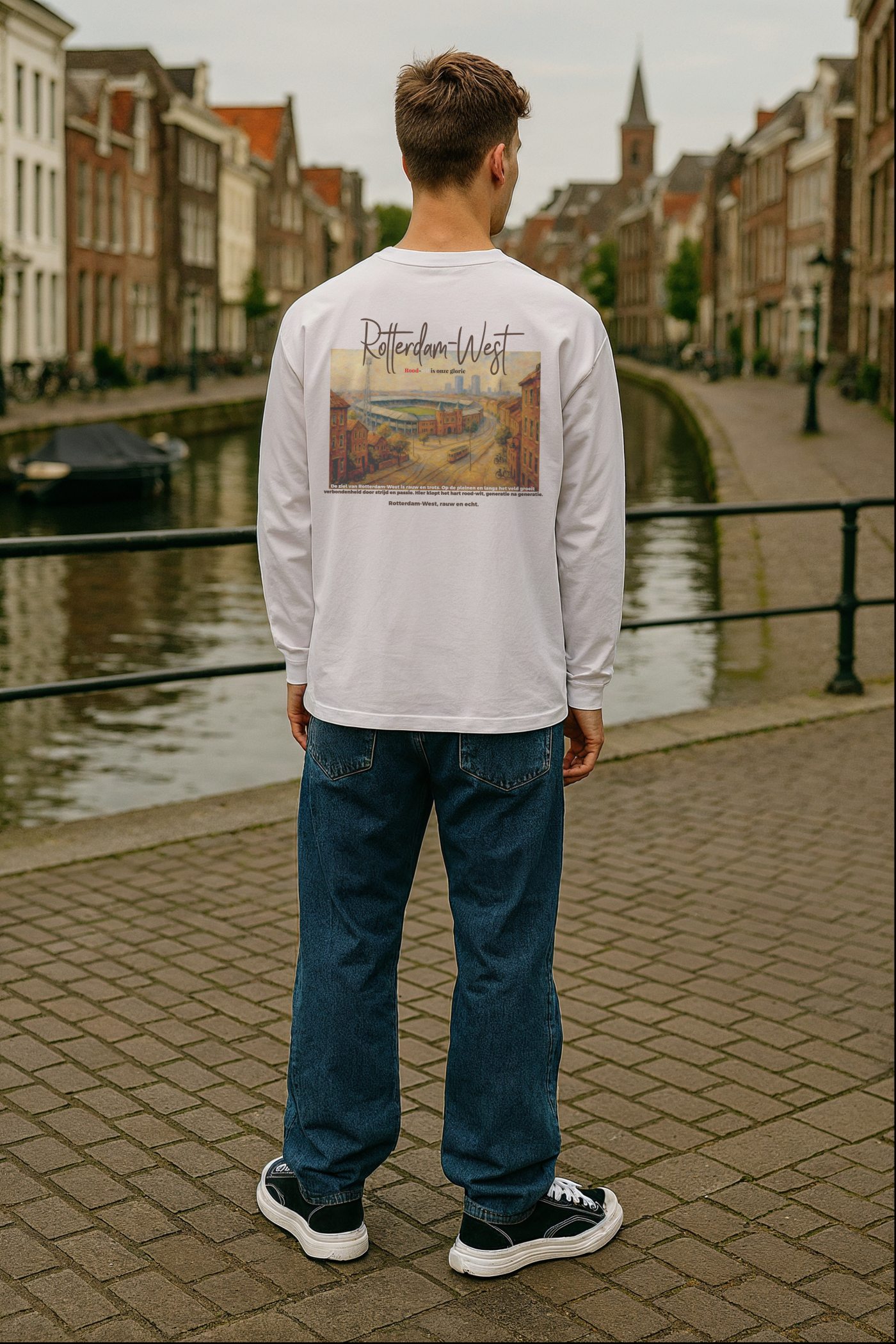 'Rotterdam-West het Kasteel' Longsleeve shirt