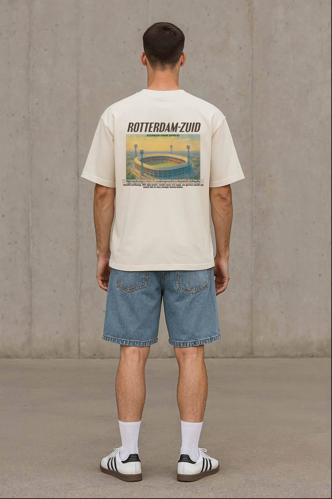'Rotterdam-Zuid' Oversized T-shirt