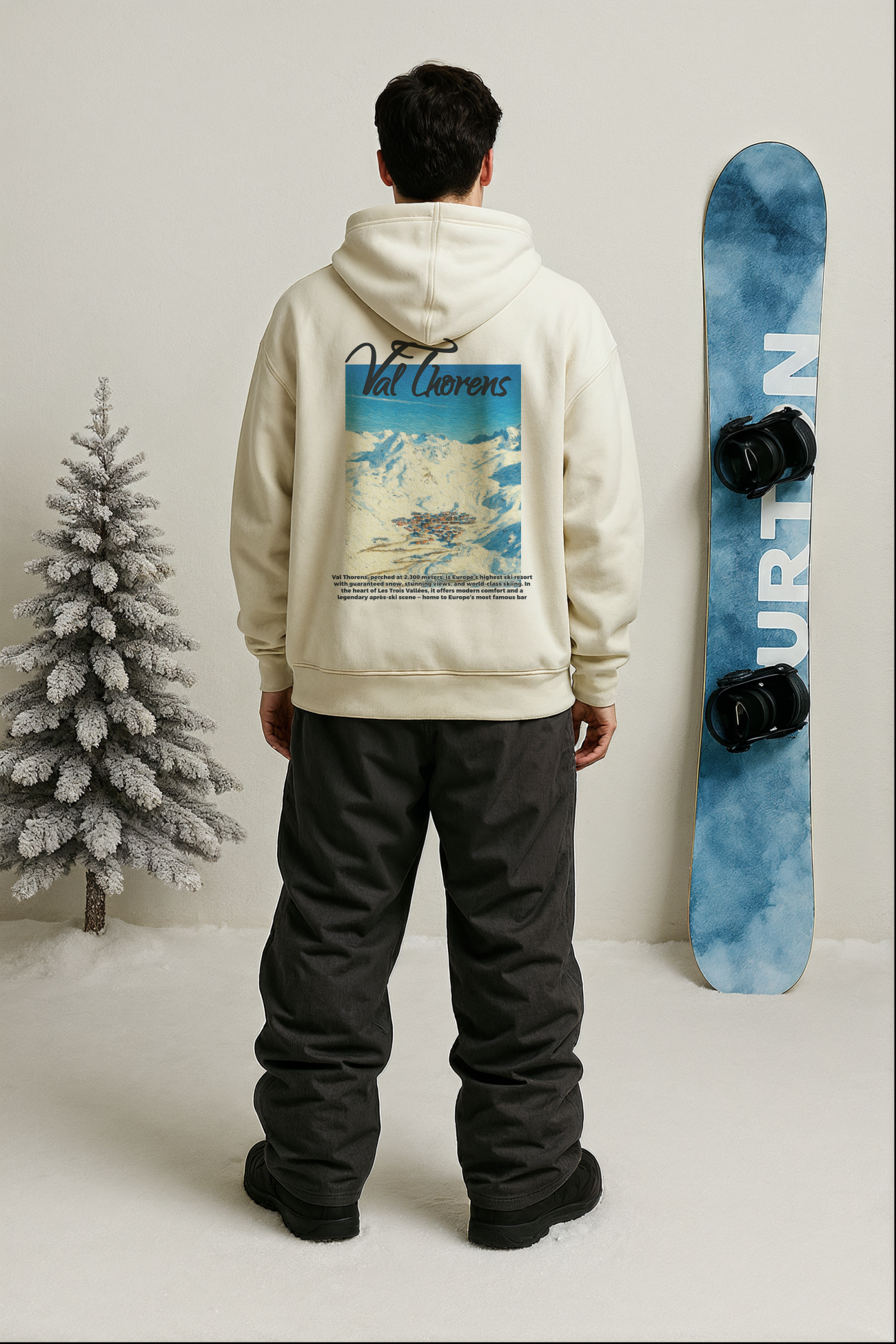 'Val Thorens v2' Oversized Hoodie