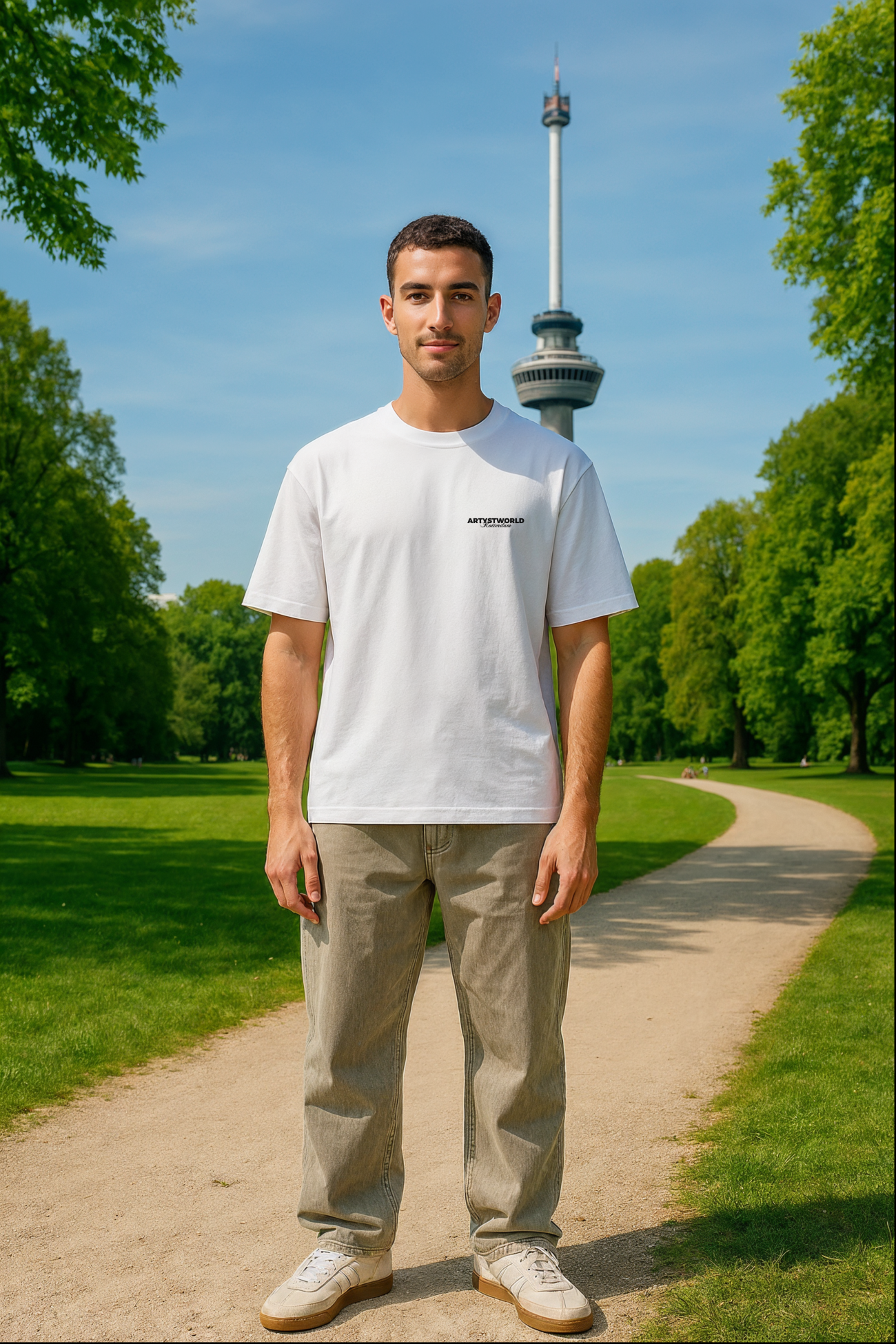 'Skyline' Oversized T-shirt