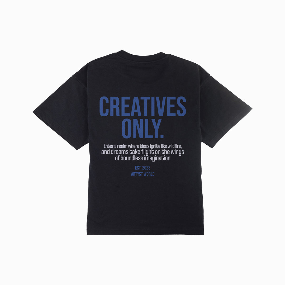 'Creatives Only' Oversized T-shirt