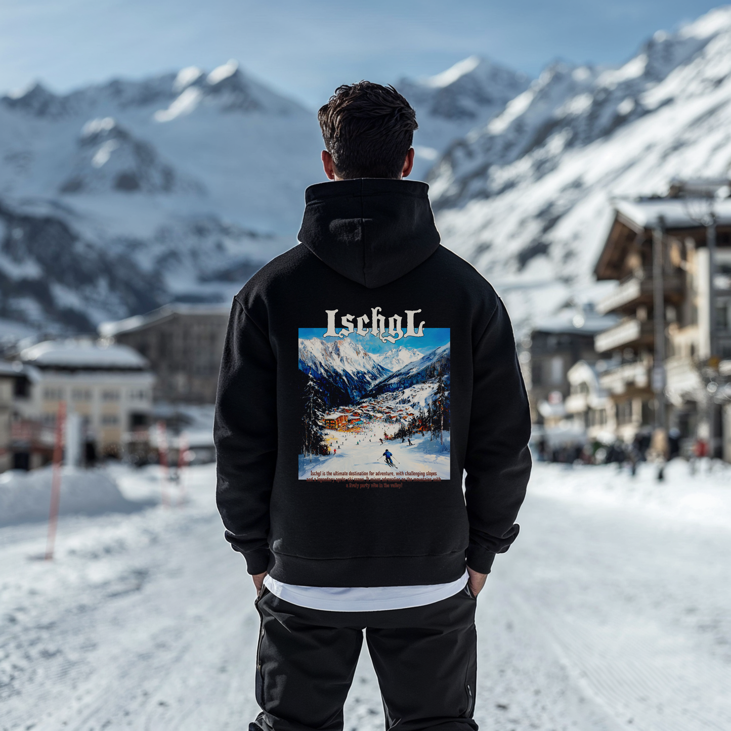 'Ischgl' Oversized Hoodie