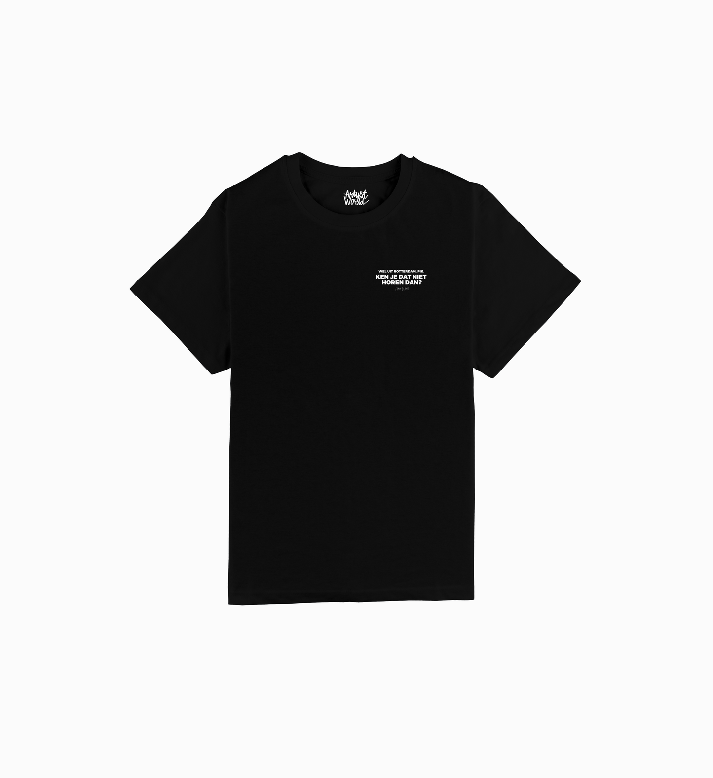 'Ken je dat niet horen dan?' Oversized T-shirt