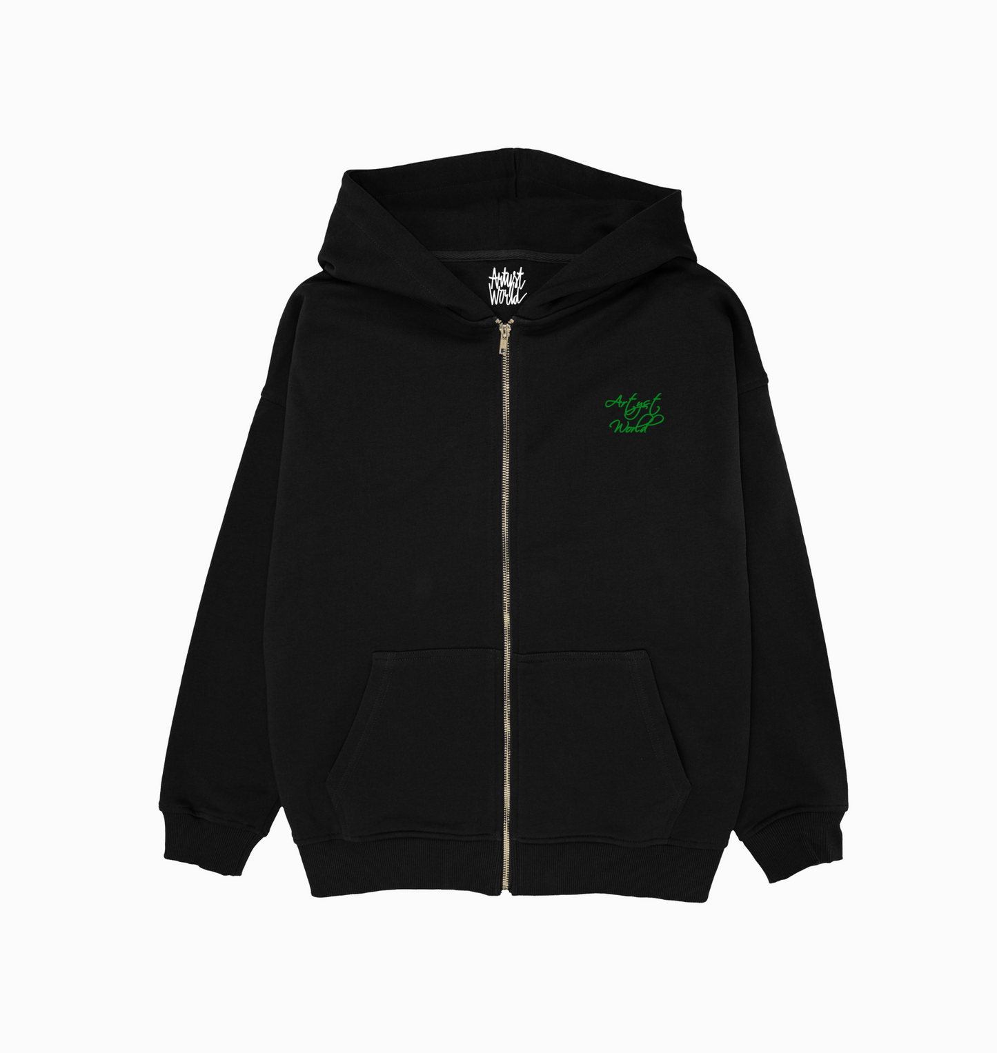 'Mokum' Oversized Heavy Zip Hoodie