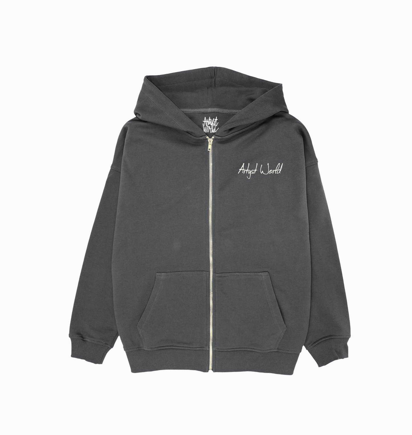 'Uutje' Oversized Heavy Zip Hoodie