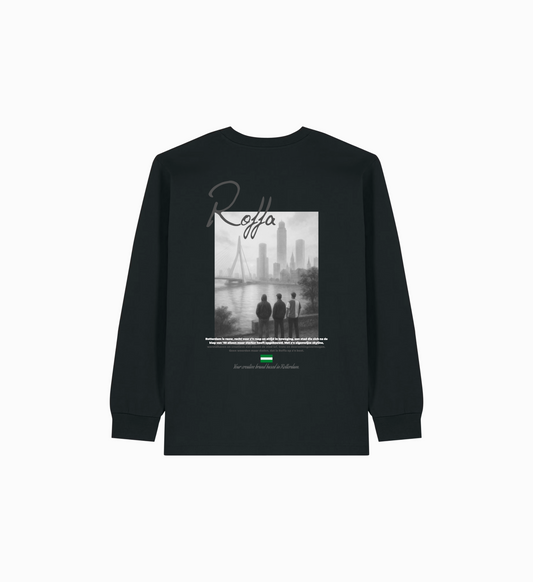 'Roffa v2 Zwart-Wit' Longsleeve shirt