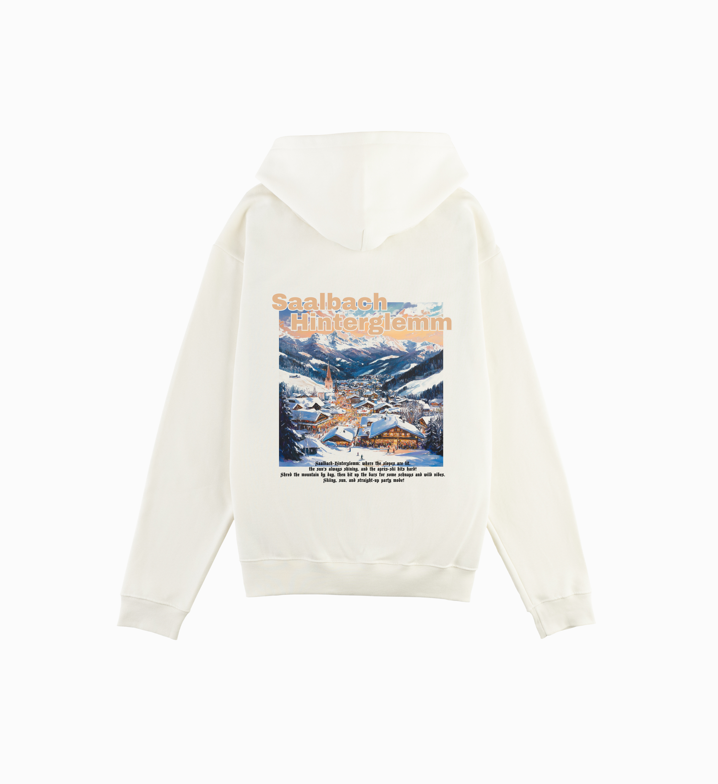 'Saalbach-Hinterglemm' Oversized Hoodie