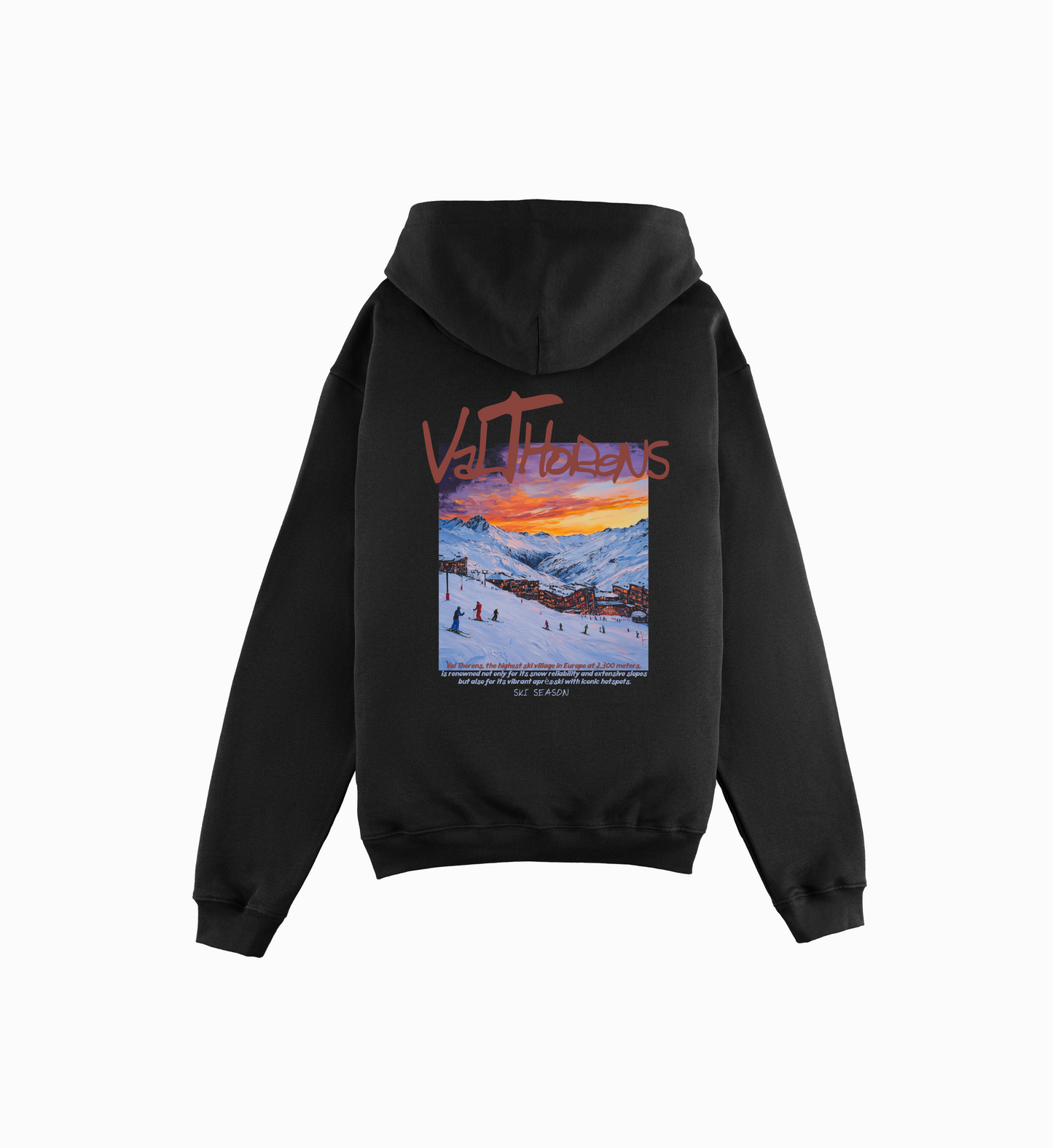 'Val Thorens' Oversized Hoodie